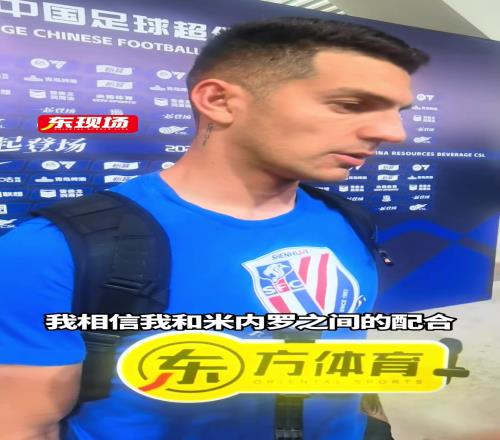 申花外援路易斯赛后接受采访防守不是个人的事,需要的是整体