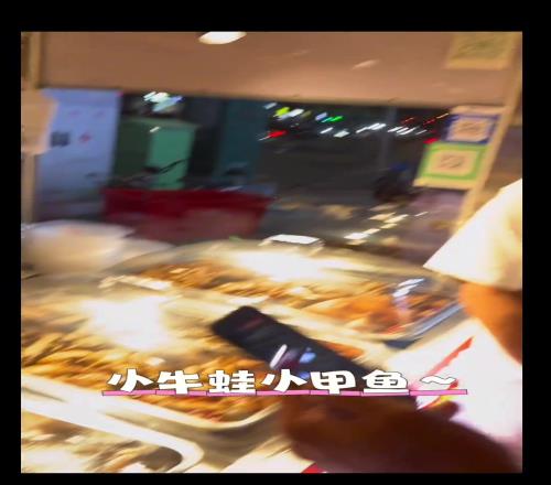 拉塞尔看着湖南长沙路边摊牛蛙甲鱼碎碎念!