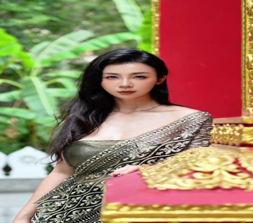 已婚了张曼源:初来版纳还是傣妹,再来版纳已是少妇
