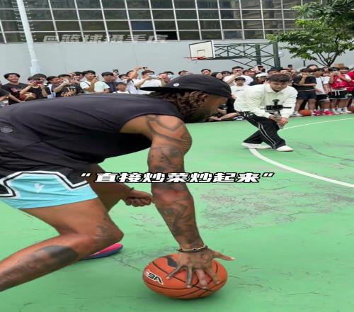 这就是NBA榜眼吗近距离看拉塞尔的运球才知道有多么可怕!!