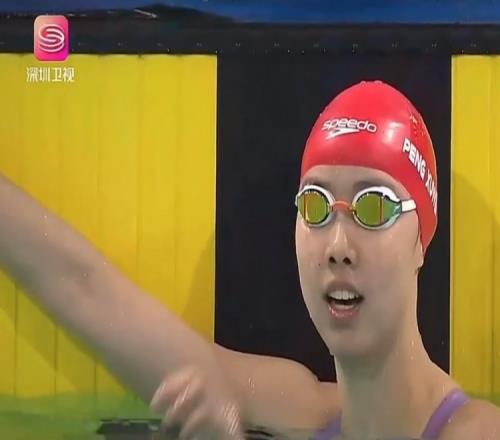 女子200米仰泳決賽：彭旭瑋2分07秒63奪冠，輕松達(dá)到世錦賽A標(biāo)