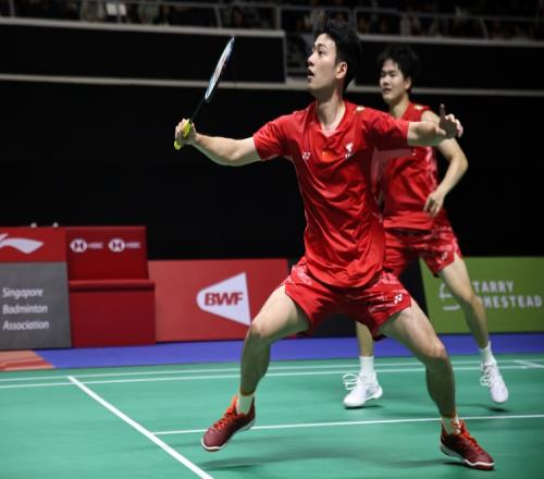 新加坡羽毛球公開賽14決賽：梁王組合不敵徐金組合，無緣晉級(jí)