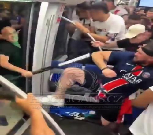 激烈！國米和巴黎球迷在慕尼黑發生沖突.....