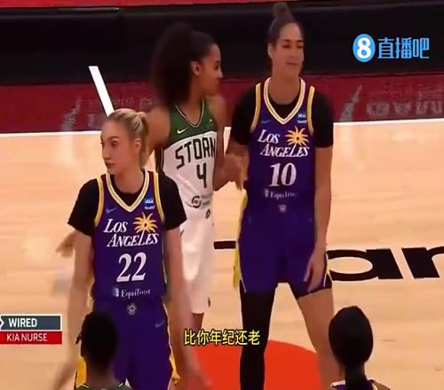 太直白了!WNBA球员赛场唠嗑:我“妹妹”老了