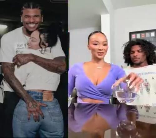杰伦格林大23岁的女友用小魔术戏耍,两人太甜蜜了吧!