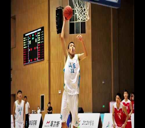 校史第一人！山東淄博十一中：祝賀畢業生楊瀚森登陸NBA