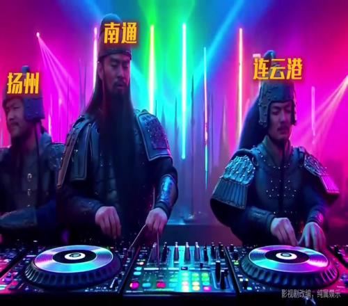曹操唱DJ!盐城文旅是这样宣传苏超的,太抽象了