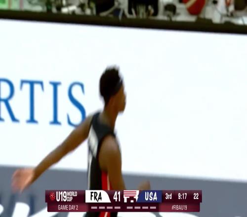 明年狀元大熱！迪班薩砍下16分率美國U19大勝法國