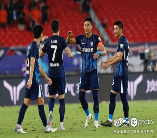 武漢三鎮(zhèn)20青島海牛，三鎮(zhèn)隊(duì)取得了今晚主場的勝利！