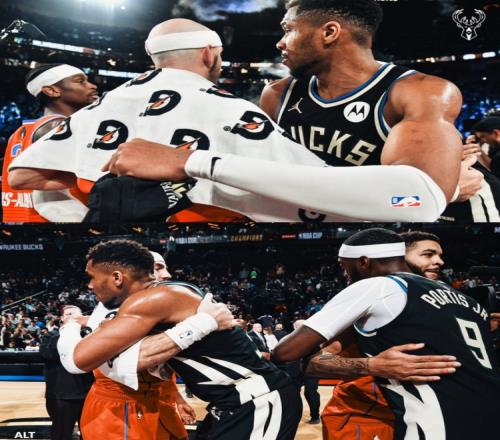 我們擊敗過你們呦！雄鹿官推曬NBA杯決賽圖祝賀雷霆奪得總冠軍