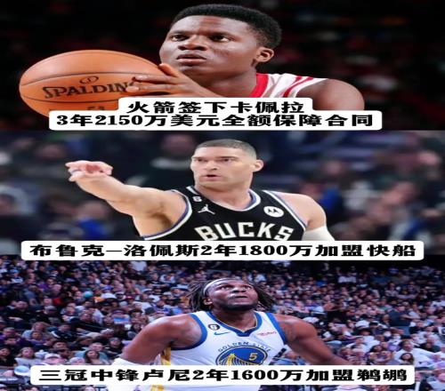 湖人中鋒碎片3！今天餅皇、大洛和盧尼三位中鋒都簽了只剩艾頓