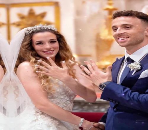 不敢相信！若塔上月與女友卡爾多索剛完成婚禮