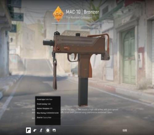 《CS2》磨損經(jīng)濟(jì)學(xué)！史上最低磨損MAC10天價成交