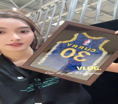 金佳悦追星vlog采访到库里啦!NBA圆满追星