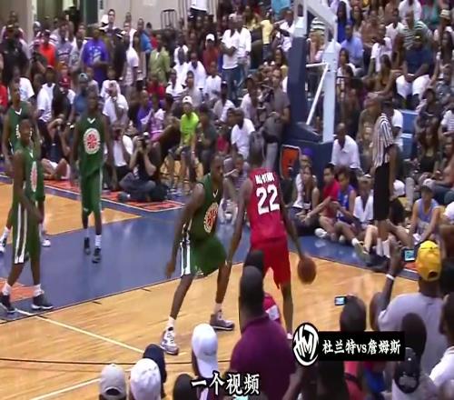 杜兰特vs詹姆斯单挑次数最多的一场,NBA最强锋线对决局
