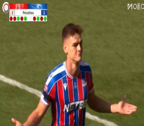 制勝一罰就爆射！21歲德文尼第五罰直接抽死角，阿利森無可奈何！