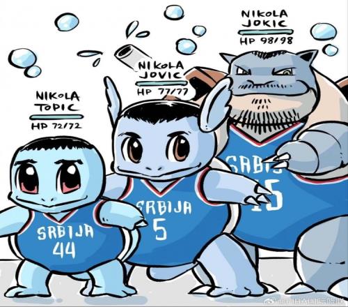 托皮奇&约维奇&约基奇塞尔维亚男篮的三个尼古拉持续进化