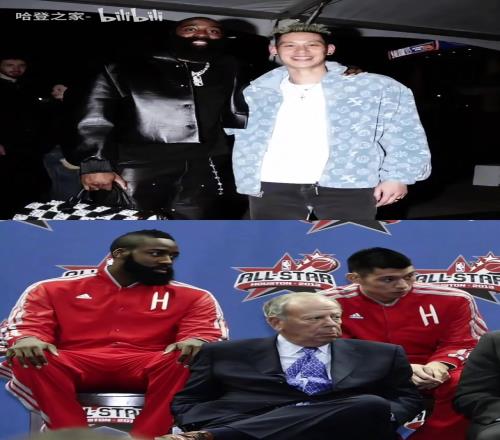 年龄相仿的两个人!哈登和林书豪这对组合是谁的青春