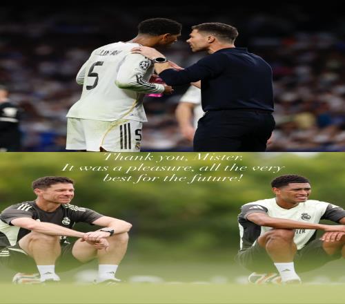 贝林厄姆告别阿隆索：谢谢你教练，祝你未来一切顺利