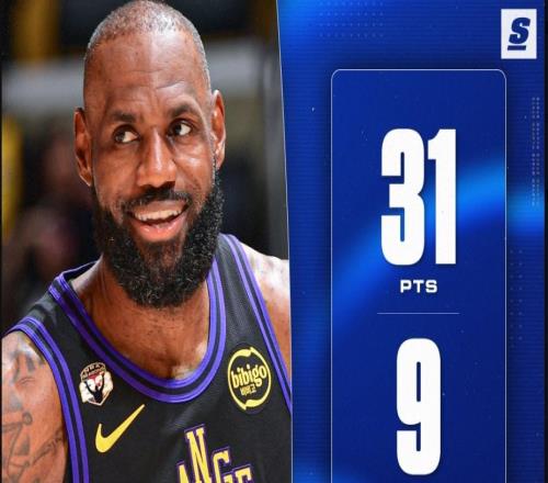 又刷四項(xiàng)歷史第一！詹皇41歲后場均27+8+8美媒曬數(shù)據(jù)證仍巔峰