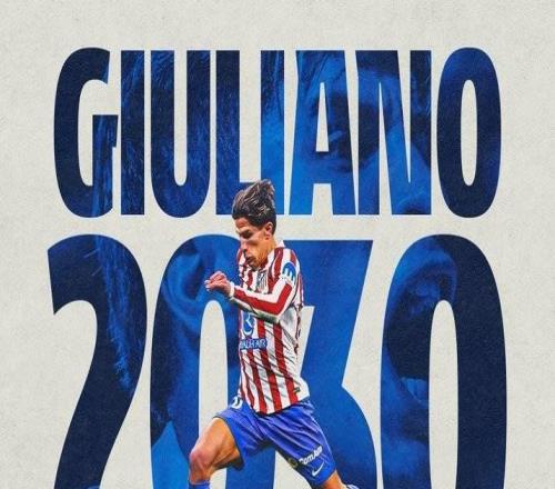 官方：朱利亞諾西蒙尼與馬競(jìng)續(xù)約到2030年