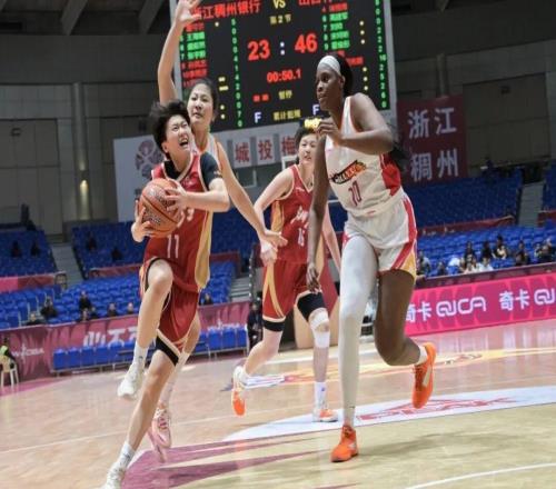 【WCBA联赛】第十七轮浙江稠州银行6496不敌山西竹叶青酒