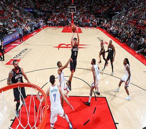 被雷霆次轮秀各种打爆，火箭探花郎的情况实在是有些令人担心