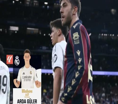 替補獻助攻+創(chuàng)造8次機會，居萊爾當選皇馬vs萊萬特全場最佳