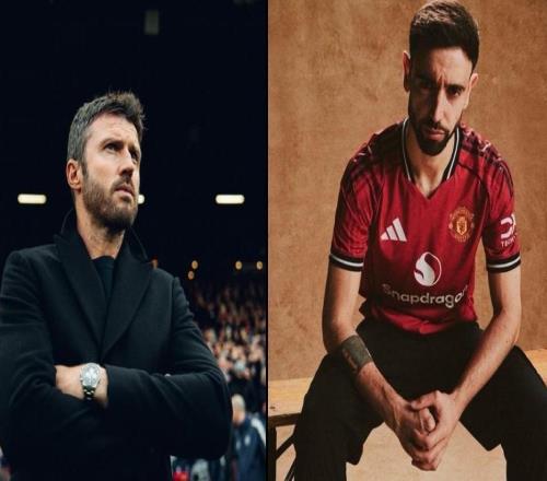 當不了隊友當你教練了，B費此前說最想搭檔的曼聯(lián)傳奇是卡里克