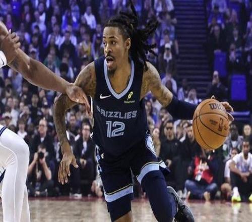 莫兰特复出24+13班凯罗16+8+9灰熊伦敦赛大胜魔术