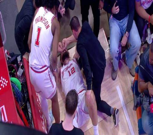 火箭遭重創(chuàng)！亞當(dāng)斯腳踝三級(jí)扭傷將無(wú)限期缺陣可能會(huì)賽季報(bào)銷