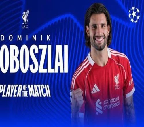 任意球破門，索博當(dāng)選馬賽vs利物浦全場最佳球員