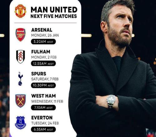 曼联战阿森纳两人伤缺!卡里克欲破不胜魔咒,穿黑衣复制林皇奇迹