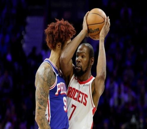 杜蘭特36分8失誤，火箭不敵76人！恩比德轟三雙，火箭盡快找控衛(wèi)