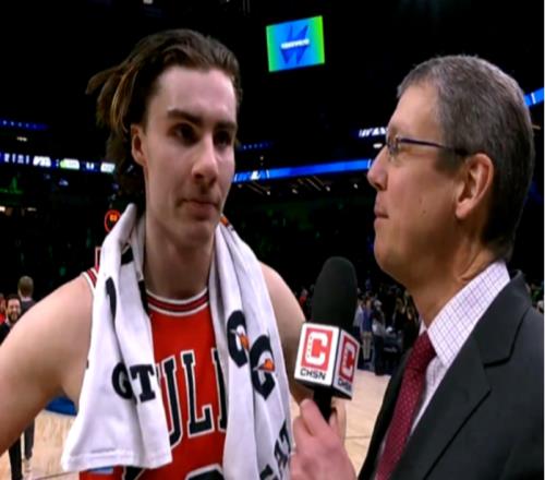 厲害，21+6+5，重傷歸來，替補(bǔ)登場(chǎng)依舊鋒芒畢露