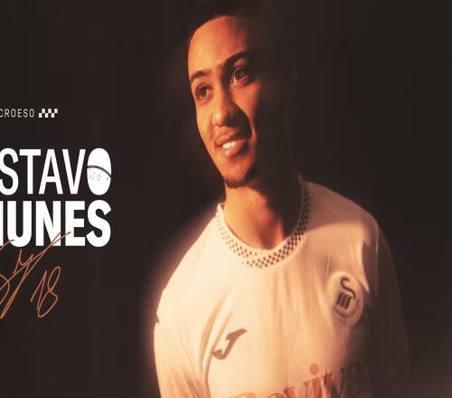 官方：布倫特福德20歲前鋒古斯塔沃努內(nèi)斯租借加盟斯旺西