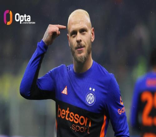 2射1傳，迪馬爾科成有統(tǒng)計以來國米首位意甲單場造3球的后衛(wèi)