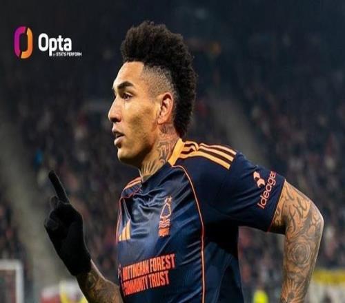 伊戈尔热苏斯本赛季客场已攻入8球，英超球员只有哈兰德更多