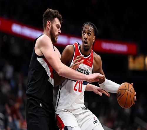 輕松打爆開拓者內線！奇才榜眼郎本賽季的進步幅度真是太驚人了