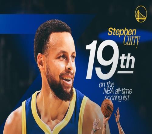 露牙大笑+客場跳舞！37歲庫里28分鐘27+4三分里程碑夜興奮無比