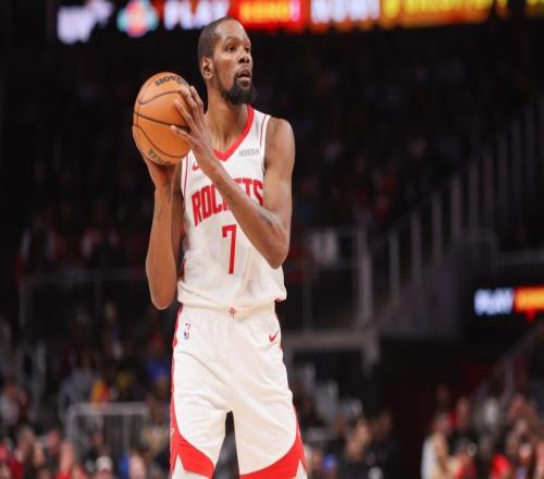 出場時間終于減少了！火箭在這場大勝中只讓杜蘭特出場34分多鐘