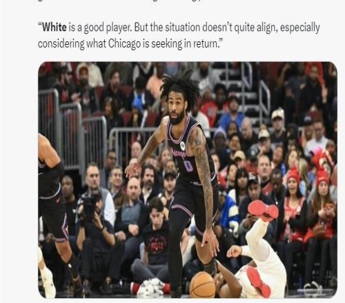 火記辟謠有意懷特：公牛要價過高顯然不合理！休媒認(rèn)為不契合火箭