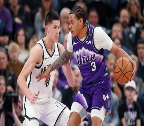 杰明25+10喬治26+7籃網(wǎng)力克爵士終結(jié)7連敗