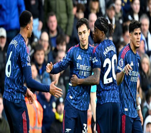 近4輪首勝！阿森納40利茲聯(lián)馬杜埃凱助攻+造烏龍約克雷斯破門