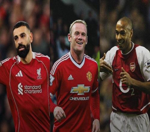 在單一球場(chǎng)英超參與152球，薩拉赫打破亨利、魯尼紀(jì)錄