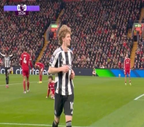 11場3球，利物浦是戈登英超生涯進(jìn)球并列最多的對手