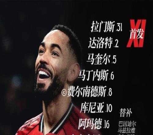 【英超】姆伯莫庫尼亞聯(lián)袂首發(fā)曼聯(lián)主場(chǎng)戰(zhàn)富勒姆