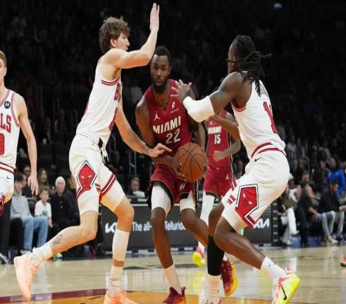 多森姆29+8+9殘陣公牛險勝熱火日本河村勇輝賽季首秀6+3+2+2