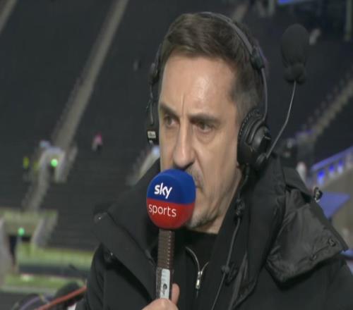 內(nèi)維爾：藍軍有時像下游球隊有時又變好維爾茨不該回撤太深