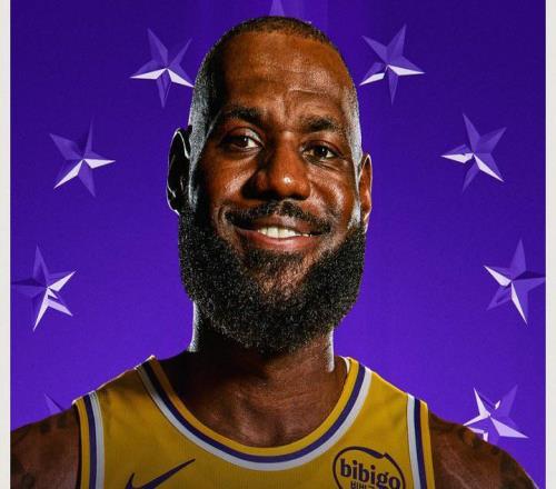 詹姆斯22次全明星！歷史第一！此前連續(xù)21年首發(fā)！歷史獨一檔！